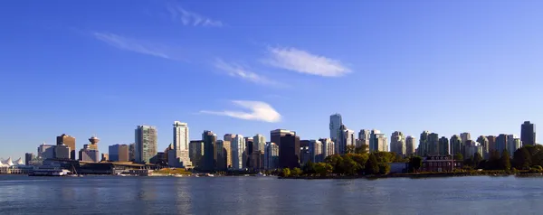 Vancouver paisaje urbano panorámico del centro, Canadá BC  . — Foto de Stock