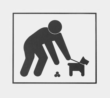 köpek sahipleri gerektiren işaret hayvan atıkları toplamak için.