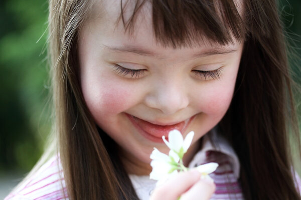 Портрет красивой девушки