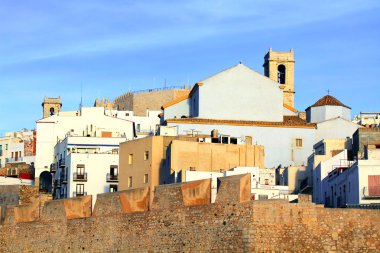 peniscola city, castellon, İspanya - uluslararası film Festivali, plajlar ve turizm ünlü şehir