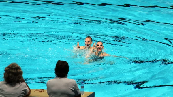 Nuoto sincronizzato — Foto Stock