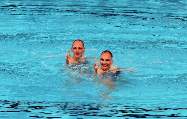 Synchronised Swimming — Stock Photo, Image