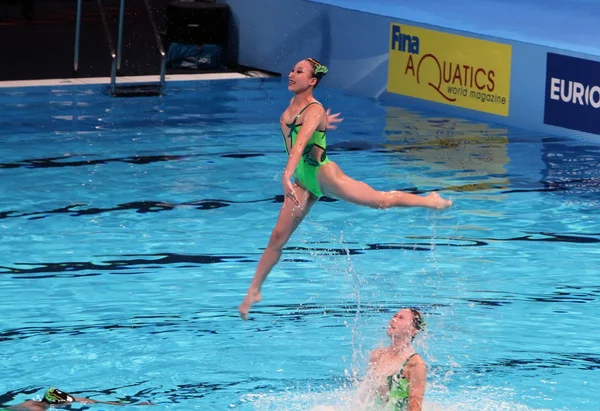 Natación sincronizada —  Fotos de Stock