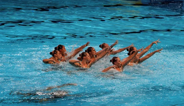 Synchronised Swimming — Stock Photo, Image