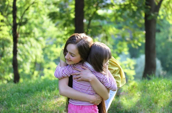 Mutlu aile anlar — Stok fotoğraf