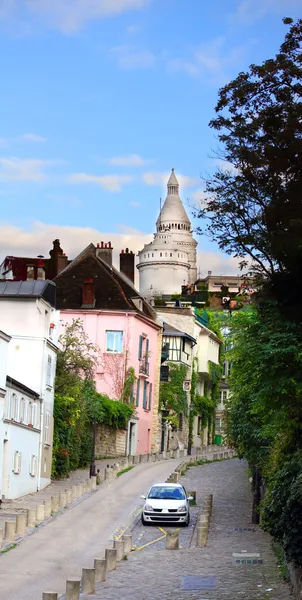 Paris montmartre landskap — Stockfoto