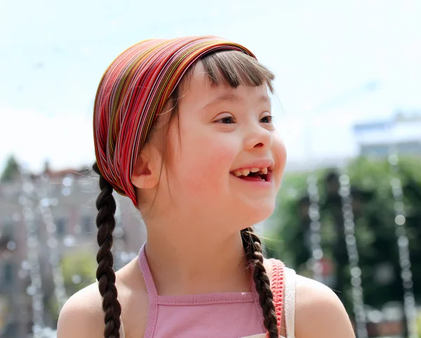 Menina feliz — Fotografia de Stock