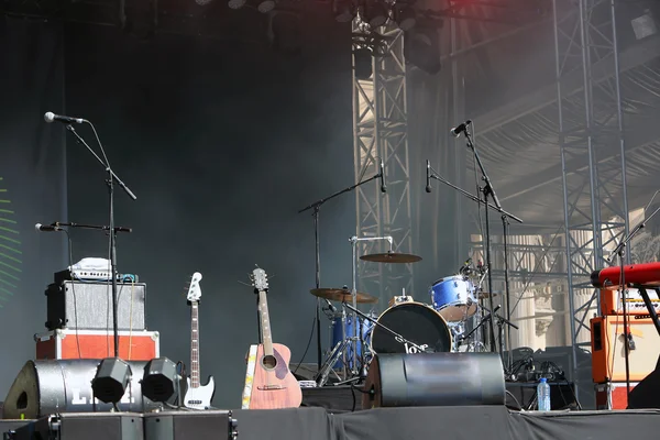 Palco de concerto vazio — Fotografia de Stock