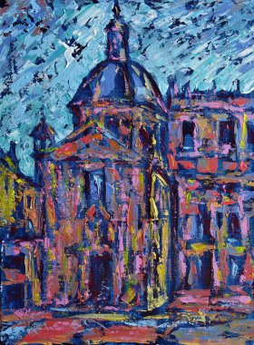 San Sebastian Kilisesi Salamanca Sanat Ressamlığı