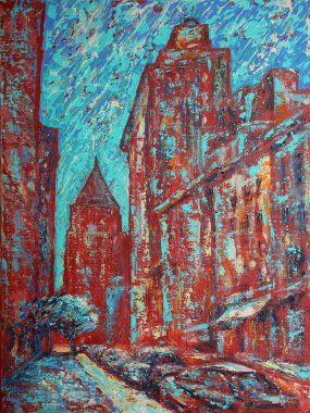 New York Şehri Sanat Ressamlığı