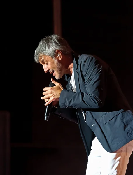 Sergio Dalma in concert "Via Dalma II" in Córdoba — Stok fotoğraf