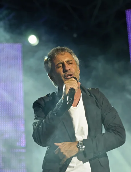 Sergio Dalma in concert "Via Dalma II" in Córdoba — Stok fotoğraf