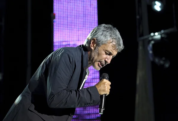 Sergio Dalma in concert "Via Dalma II" in Córdoba — Stok fotoğraf