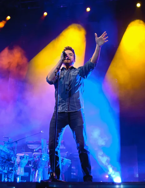 Pablo Alboran in concert both in Cordoba — Stock Photo, Image