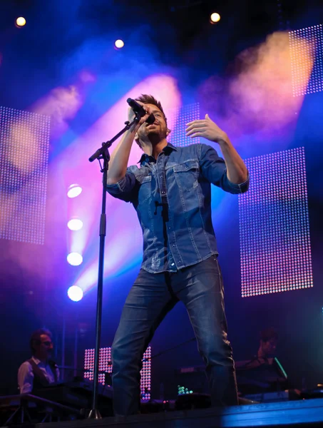 Pablo Alboran in concert both in Cordoba — Stock Photo, Image