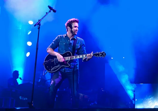 Pablo Alboran in concert both in Cordoba — Stock Photo, Image