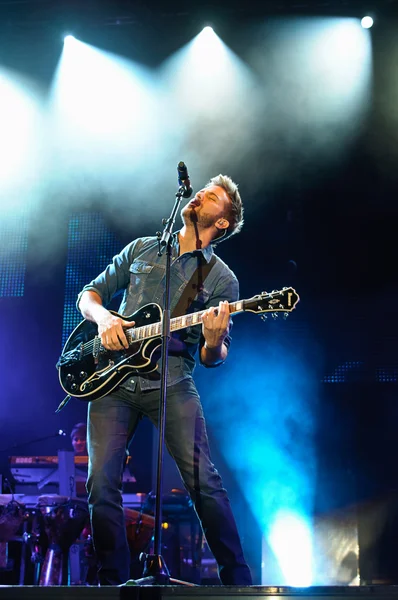 Pablo Alboran in concert both in Cordoba — Stock Photo, Image