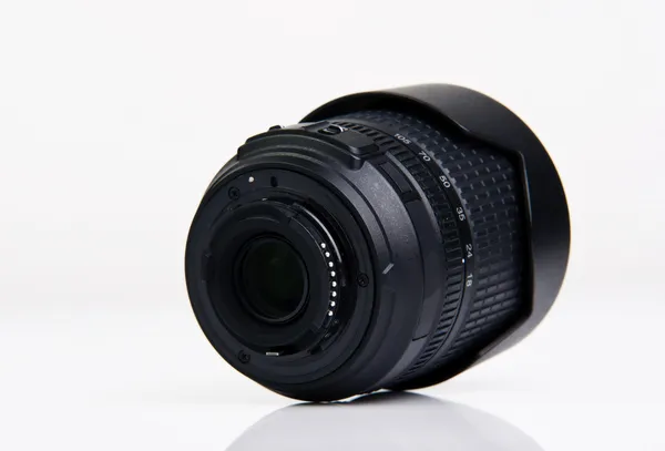 Lente cámara réflex — Foto de Stock