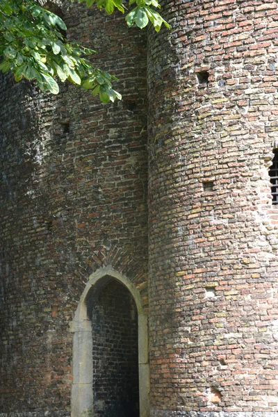 Close up of Cow Tower norwich artillery Block — Stock Photo, Image