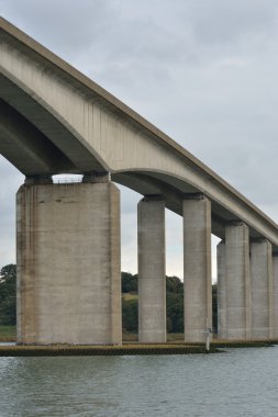 Orwell Bridge'de yakın çekim