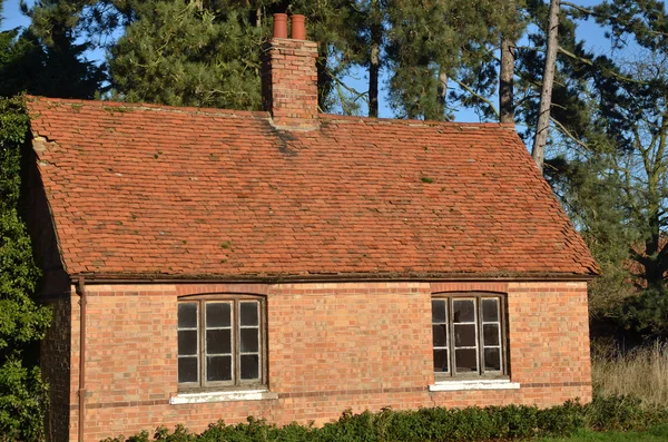 Englische Ziegelhütte — Stockfoto