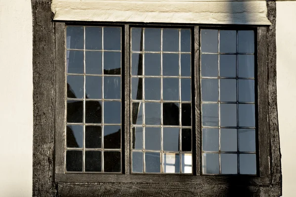 Leaded Window in Close up — Stock Photo, Image