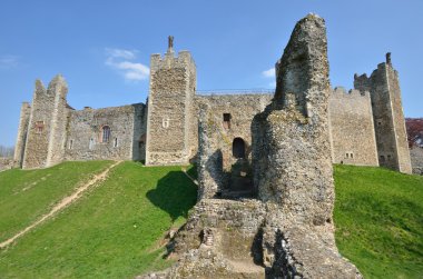 Framlingham kale büyük duvar ile