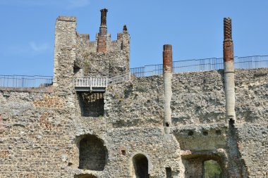 iç duvarların framlingham Kalesi