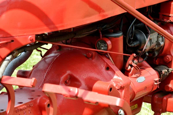 Detail of tractor Engine — Stock Photo, Image