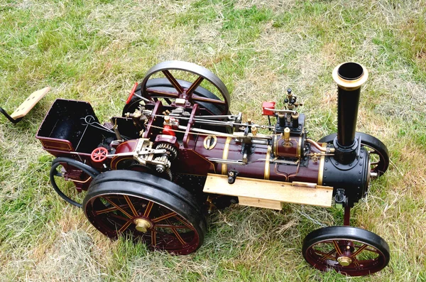 Steam Traction Engine from above — Stock Photo, Image