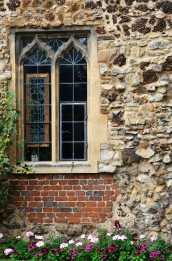 duvarında Norman pencere