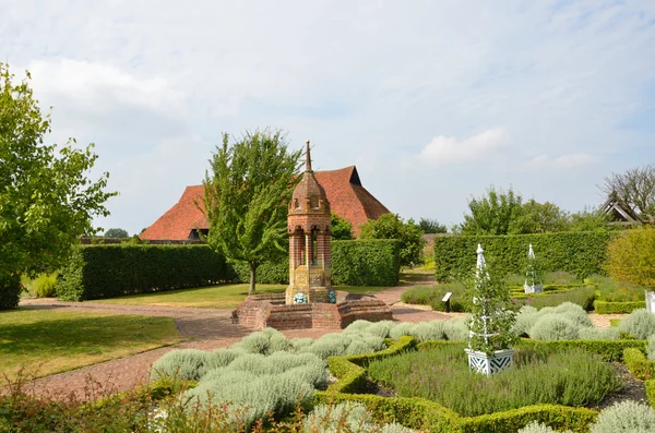 Formalny ogród angielski — Zdjęcie stockowe