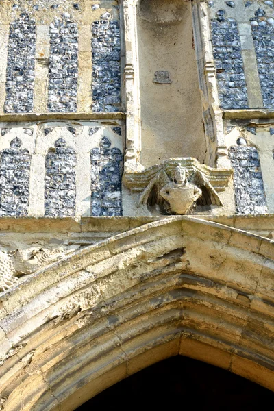 Detalle del arco del priorato — Foto de Stock