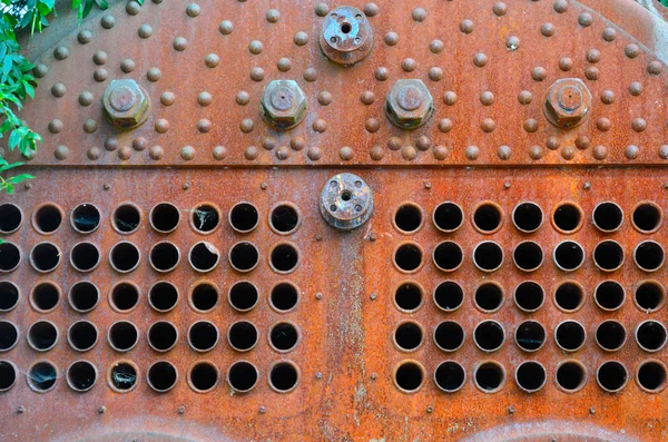 Detail of rusty steam boiler — Stock Photo, Image