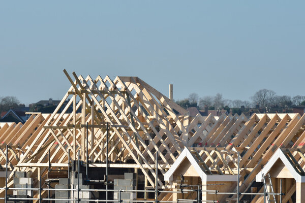 Large Roof under construction