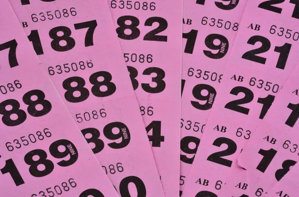 Mor piyango bileti dağılın