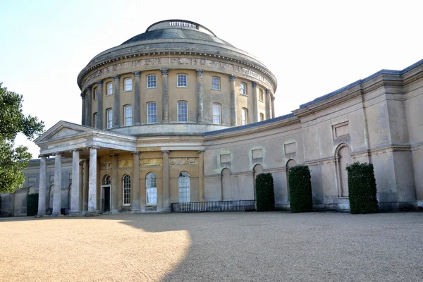 Wide view of rotunda stately home — Stock Photo, Image