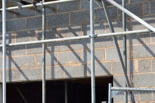 Fechar da casa em construção — Fotografia de Stock