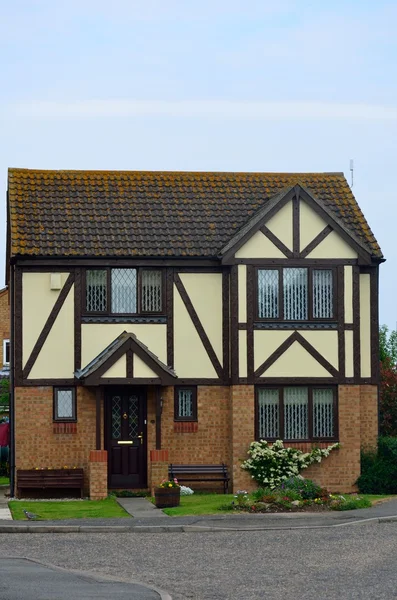 Tudor house İngilizce alay — Stok fotoğraf