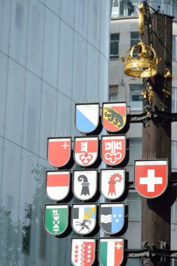 Swiss Square commemeration clipart