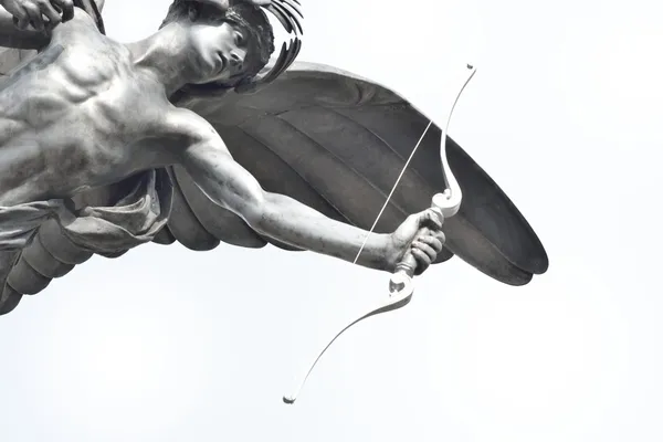 Eros Statue in close up — Stock Photo, Image