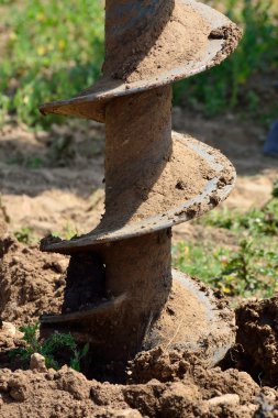 Açık İnşaat matkap