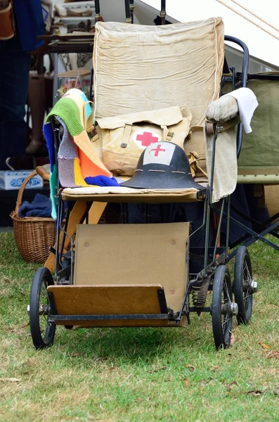Dünya Savaşı'ndan bir tekerlekli sandalye — Stok fotoğraf