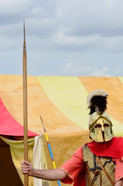 Centinela romano en guardia — Foto de Stock