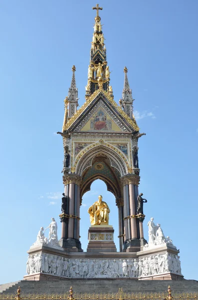 Albert memorial med bas — Stockfoto