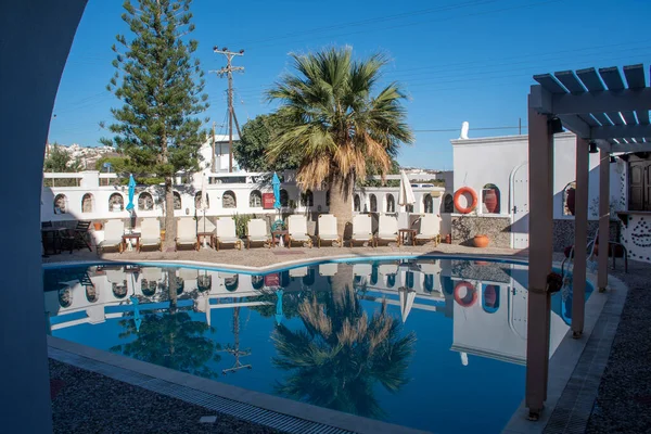 Small hotel swimming pool