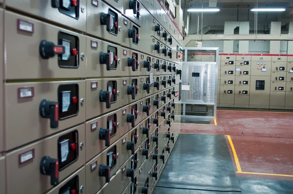 Electronic computer room — Stock Photo, Image