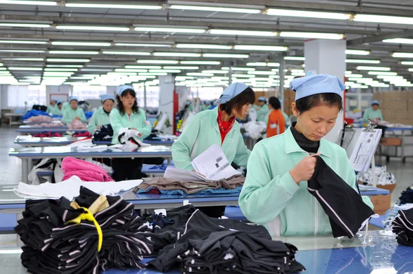 Textile factory — Stock Photo, Image