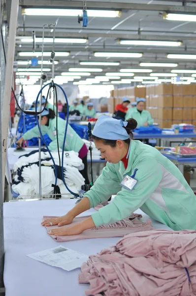 Textile factory — Stock Photo, Image