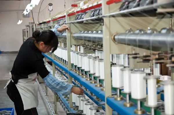 Textile factory — Stock Photo, Image